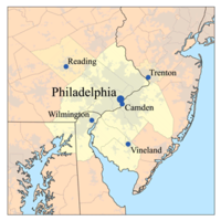 Delaware Valley Map