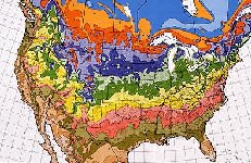 Plant Hardiness Zone Map